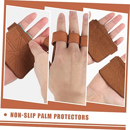 INOOMP 1 Çift Halter Palm Egzersiz Kolları Ağırlık Kaldırma El Sapları Spor El Kavrama Pedleri Spor bileklik Ağırlık Kaldırma