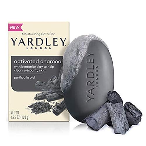 Yardley Yardley London Nemlendirici Banyo Barı, Aktif Kömür 4,25 Ons (24'lü Paket), Aktif Kömür, 24 adet