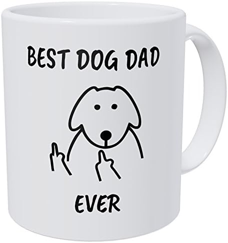 Wampumtuk En İyi Köpek Baba Hiç 11 Ons Komik Kahve Kupa