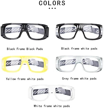 SooGree Raketbol Gözlük - Anti Sis Şok Emme spor gözlükler Basketbol Futbol Göz Koruyucu Ayarlanabilir Kayış