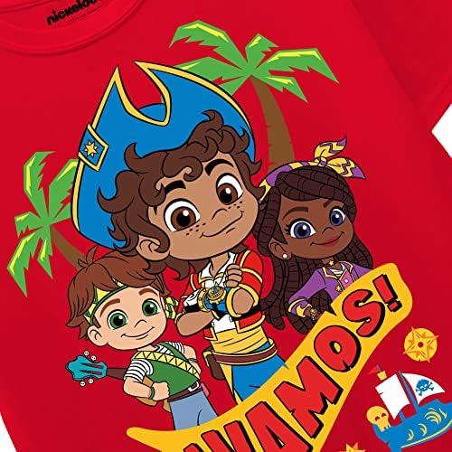Nickelodeon Erkek Bebek Yürümeye Başlayan Deniz Tişörtü-Santiago, Lorelai, Tomas, Kiko