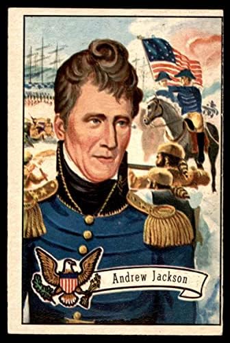 1956 Topps 10 Andrew Jackson (Kart) VG