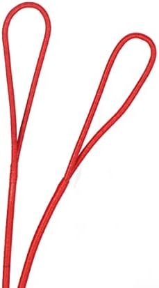 LWANO Kırmızı Yay Dize Seti 12/14/16 Tellerinin 48-70 inç Geleneksel Olimpik Yay için Yedek Bowstring (Bakır Toka ile