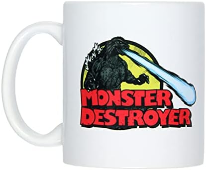 Godzilla Canavar Destroyer Seramik Kahve Kupa 11 Oz. İçecek Kupası