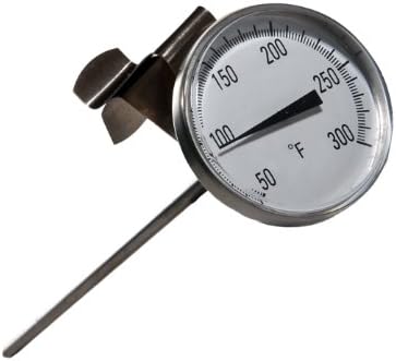 SP Bel-Art, HB DURAC Çift Metalik Termometre; 50 ila 300F, 44mm Kadran (B61310-5300)