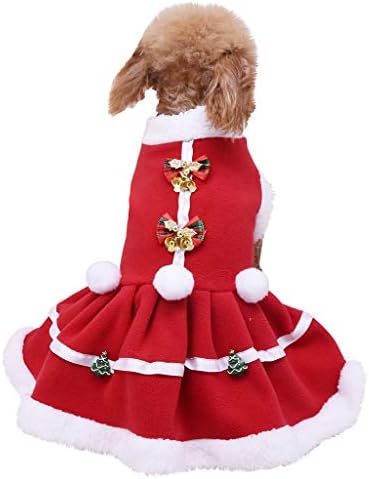Çay fincanı Giysileri Kızlar için Noel Ceket Yelek Katı Köpek Sıcak Elbise Pet Kazak Noel Renk Kedi Evcil Hayvan Giysileri