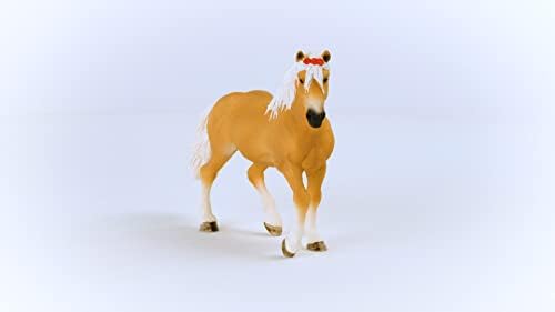 Schleich Horses 2023, At Kulübü, Kızlar ve Erkekler için at oyuncakları Haflinger Mare At Oyuncak Heykelcik, 5 Yaş+
