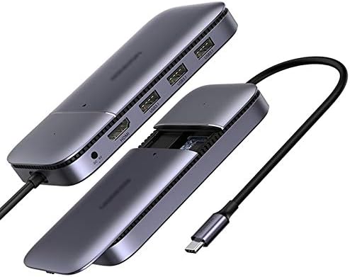 HGVVNM USB C HUB USB Tip C 3.1-M. 2 B Anahtarlı HDMI 4K 60Hz USB 3.1 10Gbps USB C HDMI HUB Ayırıcı
