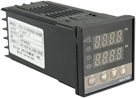 XUEFU PID Dijital sıcaklık kontrol cihazı REX-C100 (M) 0 ila 400 derece K Tipi Röle Çıkışı