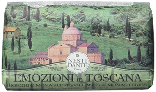 Toscana doğal sabununda Nesti Dante Nesti dante emozioni-köyler ve manastırlar, 8,8 oz, 8,8 Ons