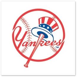 WinCraft MLB New York Yankees 45739011 Dövme (4'lü Paket)