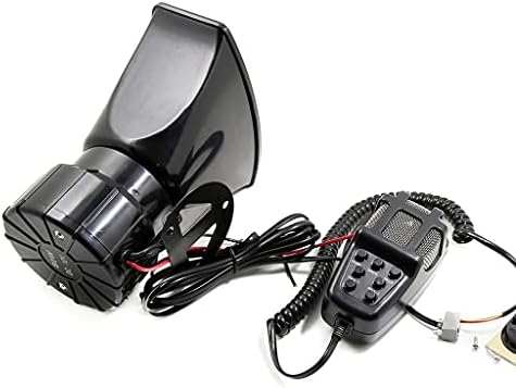 BBSJ Ses Araba Acil Siren Araba alarm ikaz kornası Hoparlör Sistemi Acil Amplifikatör Araba Megafon
