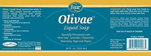 Olivae Sıvı El Sabunu ve Yüz Temizleyici, 18 Ons