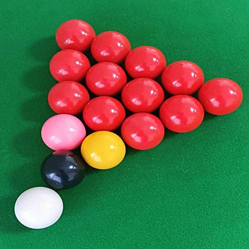 YİNİUREN Mini Havuz Topu bu Snooker Tarzı Tam Set 16 Top Amerikan Bilardo masası Aksesuarları Boyutu 10 İnç