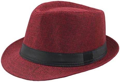 Unisex Klasik Hasır fötr şapka Erkekler için Panama Şapka Rahat Yaz Plaj Kısa Ağız kadın Fedoras Kovboy güneş şapkası