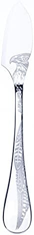 Mepra AZC1026CA1120 Caccia Buz Masa Balık Bıçağı, [48'li paket], 20,6 cm, Paslanmaz Çelik Kaplama, Bulaşık Makinesinde Yıkanabilir