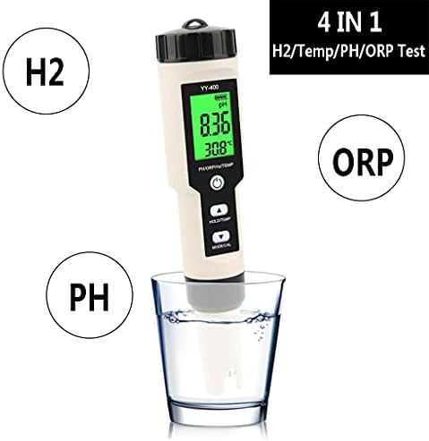 GHGHF 4 in 1 PH / H2 / SICAKLIK / ORP Metre Hidrojen konsantrasyon Test Cihazı Dijital Su Kalitesi Test Cihazı PH Redoks