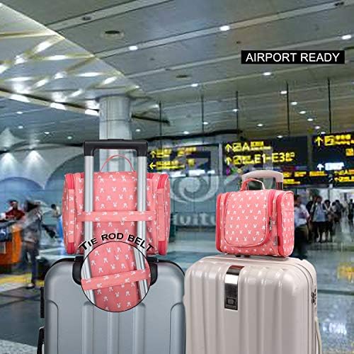 WindTook Asılı makyaj çantası Taşınabilir Seyahat Makyaj Seti kadınlar için Kozmetik Makyaj Çantası Seyahat Organizatör Şampuan,