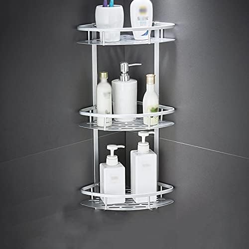 Banyo Rafı Banyo Rafı,Duvara Monte Depolama Şampuan Rafı Köşe Sepeti Banyo Ürünleri Lüks Kozmetik Depolama Banyo Rafı Banyo