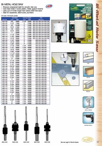 Timberline-Hss Bi-Metal Delik Testere 3-1/2 (602-170)