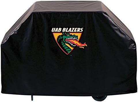 UAB Blazers HBS Siyah Dış Mekan Ağır Hizmet Tipi Nefes Alabilen Vinil Barbekü ızgara kapağı (72)
