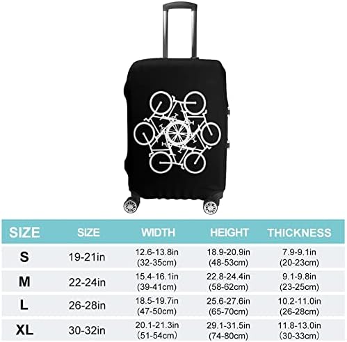 Bisiklet Daire Seyahat Bagaj Kapağı Bavul Koruyucu Bagaj Kılıfı Ev İş Otel için