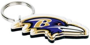 Baltimore Kuzgunları Logo Akrilik Anahtarlık