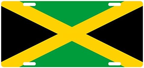 Hızlı Servis Tasarımları Jamaika Özel Plaka Jamaika Amblemi Orijinal Versiyonu