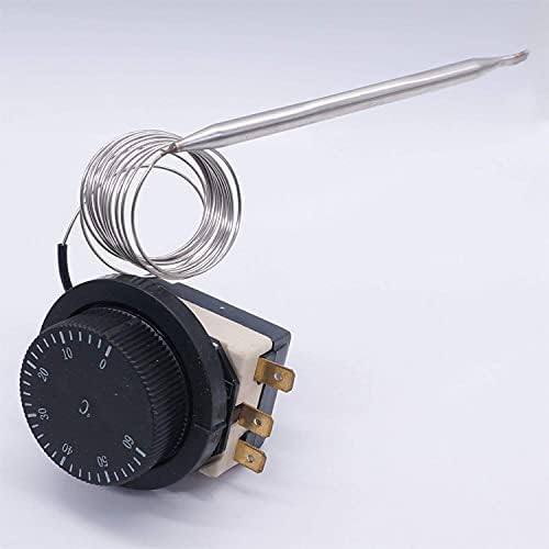 ANKANG 1NC 1NO 250V / 380V 16A 0-60℃Sıcaklık Kontrol Anahtarı Kılcal Termostat Sıcaklık Kontrollü Anahtarı Kontrol Sensörü