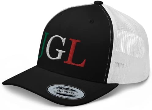 RİVEMUG JGL Üç Renkli İşlemeli şoför şapkası Chapo Guzman Chapito 701 Snapback Şapka Ayarlanabilir Kap