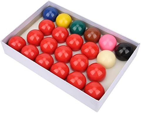 22 Adet Snooker Topları, Bilardo Topları Seti için Uygun Resmi Oyun Topu / İngiliz Bilardo, 52.2 mm / 2.1 in