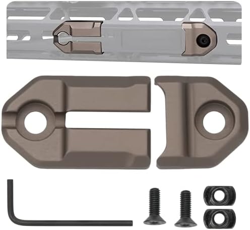 Homaısson Uzaktan basınç anahtarı Montaj Plakası, MLOK İzci ışıklı bant Anahtarı Montaj Plakası Alüminyum Surefire M300 M600
