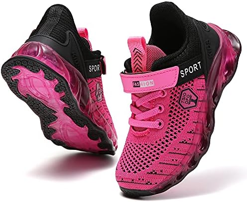 TSIODFO Erkek Kız Kids'breathable Koşu Ayakkabıları Moda Atletik Sneakers