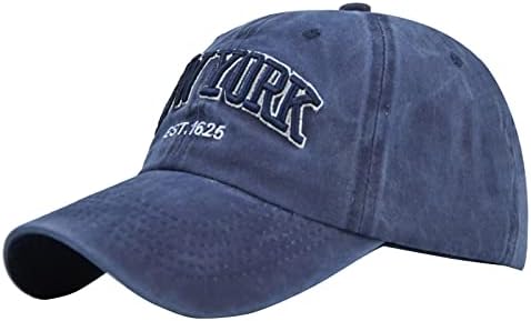 Unisex Vintage Yıkanmış Sıkıntılı beyzbol şapkası Ayarlanabilir şoför şapkası Büyük Kafaları Işlemeli Açık Siyah Golf Şapka