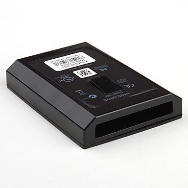 Xbox 360 Slim için Mutlu Plastik 20G Sabit Disk Disk Kutusu (Siyah)