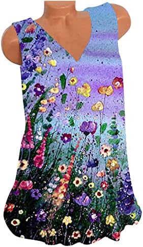 Bayan Kaşkorse Tankı Yelek Sonbahar Yaz 2023 Kolsuz V Boyun Çiçek Grafik Brunch Üst Yelek Gömlek Bayanlar için XH XH