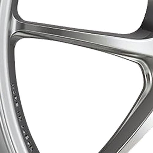 Enkeı PF01-Yarış Serisi Tekerlek, Gümüş (18x8.5 - 5x114.3/5x4. 5, 48mm Ofset) Bir Tekerlek / Jant