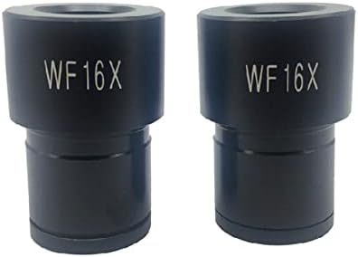 Yetişkinler için mikroskop Aksesuarları Kiti Bir Çift Biyolojik Mikroskop Mercek, WF10X WF15X WF16X WF20X Optik Cam için,