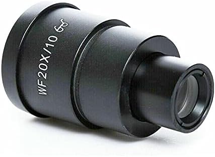 Mikroskop Aksesuarları Yetişkinler Çocuklar için 2 ADET WF20X / 10mm Stereo Mikroskop Mercek 30mm Mercek