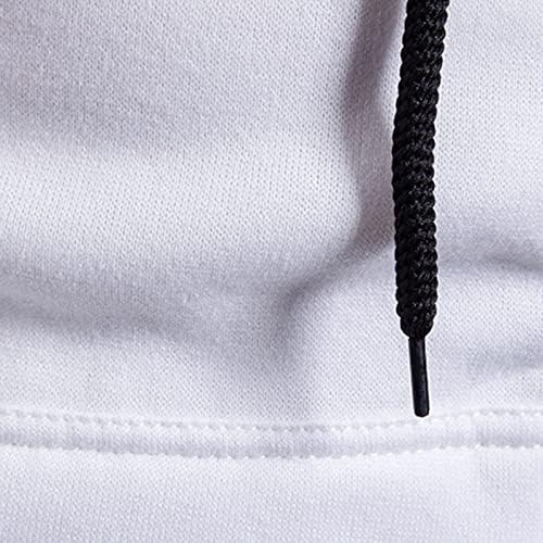 ADSSDQ Açık Uzun Kollu Modern Ceket Erkek Kış Yürüyüş Zip Konfor Ceket İnce Grafik Yumuşak Kapşonlu Sweatshirt4