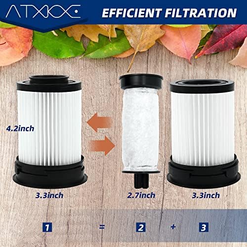 4 Paket Toz vakum filtresi ile Uyumlu Miele TriFlex HX1, HX-FSF HEPA Değiştirme 11289902