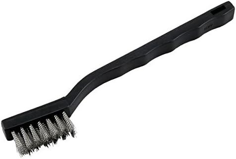 Sıcak Max 26209 7-1/4-İnç Diş Fırçası Tarzı Tel Fırça, Paslanmaz Çelik, Plastik Saplı