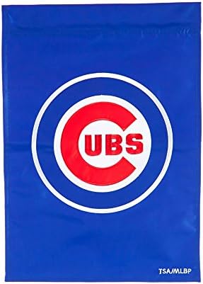 Takım Sporları Amerika Chicago Cubs 2 Taraflı Aplike Bahçe Bayrağı