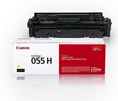 Canon Orijinal Toner, Kartuş 055 Macenta, Yüksek Kapasiteli (3018C001) 1 Paket ve Canon Orijinal Toner, Kartuş 055 Siyah