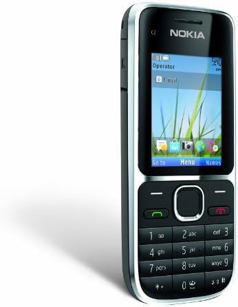 Nokia C2-01.5 3.2 MP Kameralı, Müzik ve Video Oynatıcılı Unlocked GSM Telefon-Garantili ABD Versiyonu (Siyah)