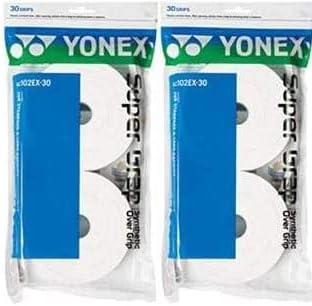 YONEX Süper GRAP 2X30 Paket Beyaz (60 Tutma Yeri)