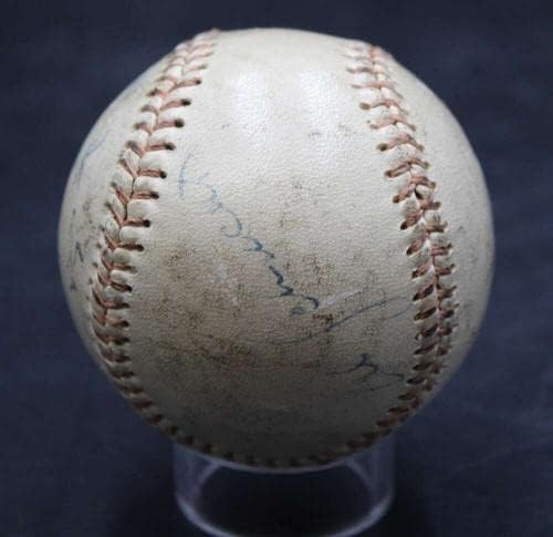 1946 Boston Red Sox İmzalı Wilson Beyzbol İmzası Joe Cronin Jsa Loa D5822 - İmzalı Beyzbol Topları
