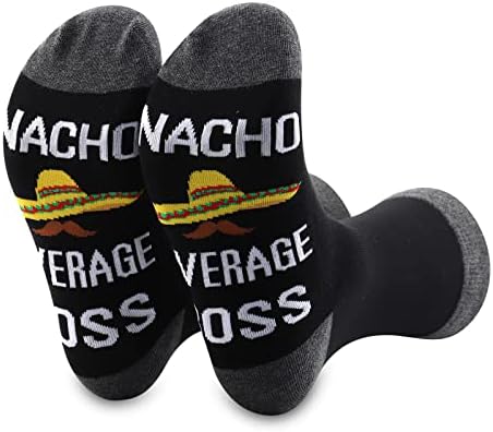 BDPWSS Patron Çorapları Patron Takdir Hediyesi Nacho Şimdiye Kadarki En İyi Patron Hediyesi için Ortalama Patron Çorapları