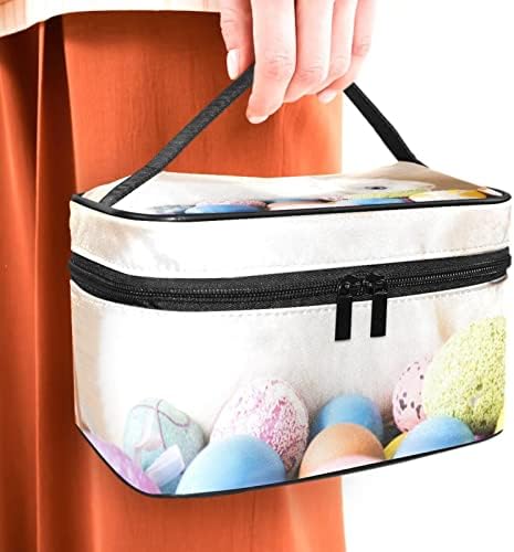 Kadınlar için kozmetik Çantaları, Çanta Çantalar Makyaj Organizatör Depolama Makyaj Çantası Kızlar, Tavşan Yumurta Paskalya