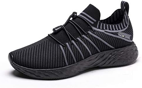 Bzhıy erkek koşu ayakkabıları Spor Hafif Su Geçirmez Kaymaz Sneakers Trekking Açık Eğitmenler
